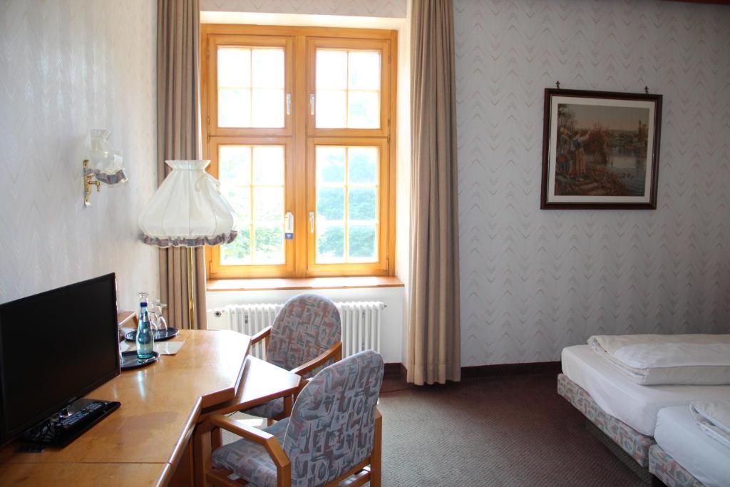 Schlosshotel Hirschhorn Camera foto