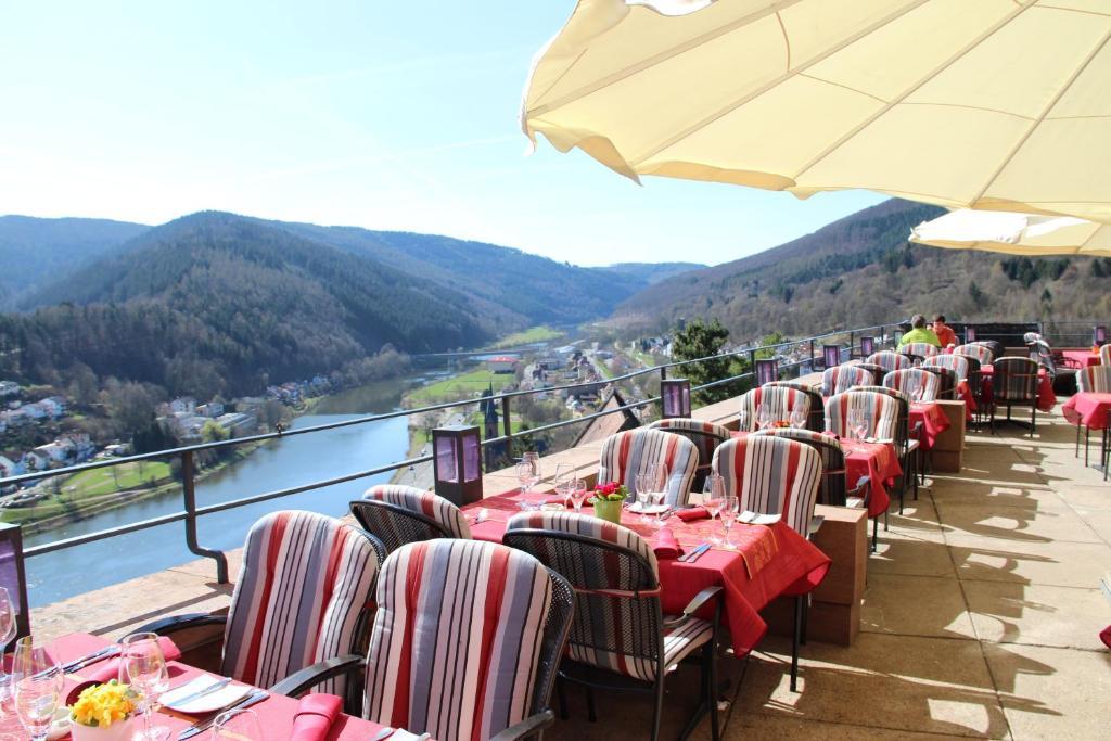 Schlosshotel Hirschhorn Esterno foto